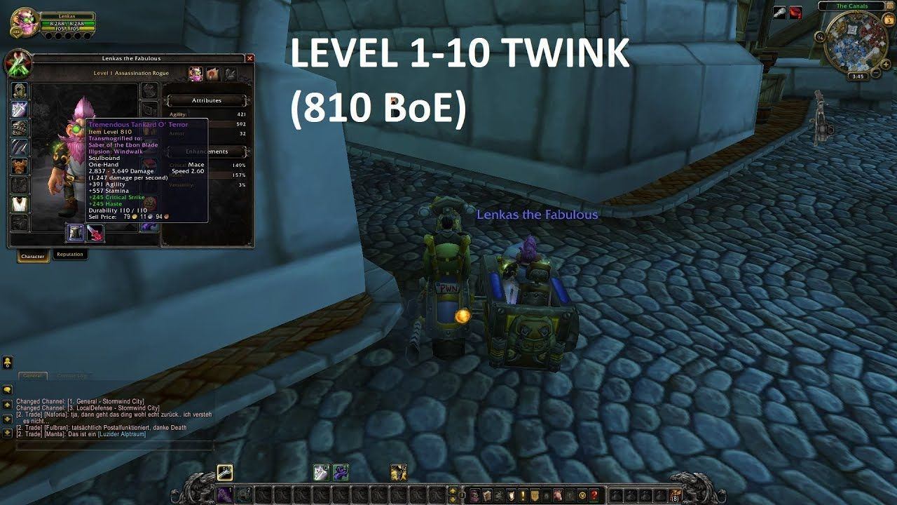 Candy C. reccomend Best lvl 19 boe twink items