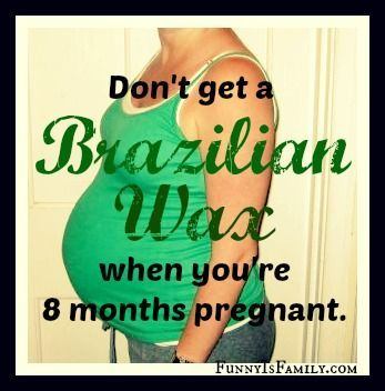 Pregnancy and brazilian bikini waxing