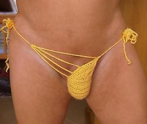 Scratch reccomend Mens crochet bikini