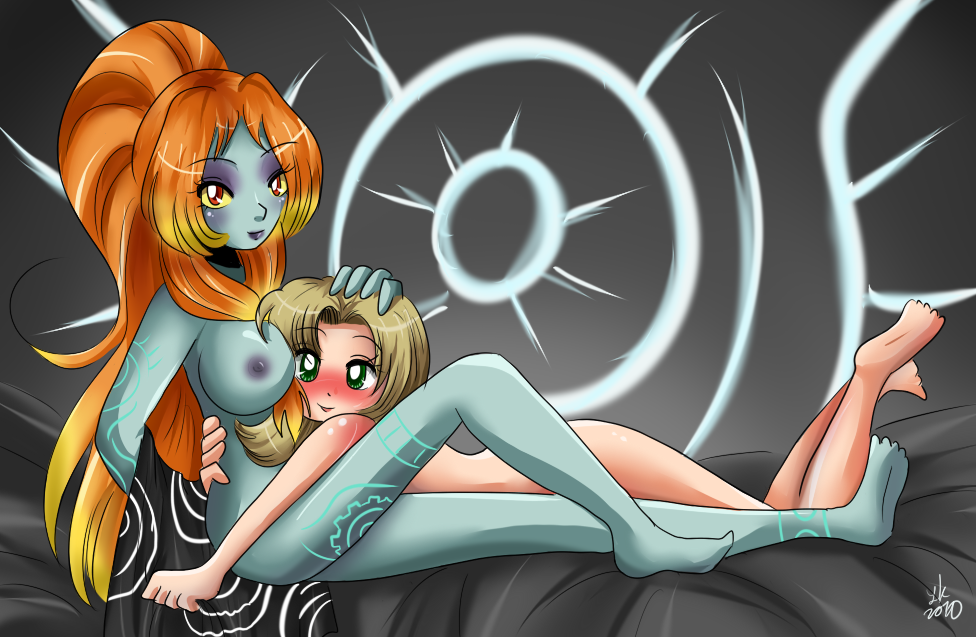 Midna naked and horny . 