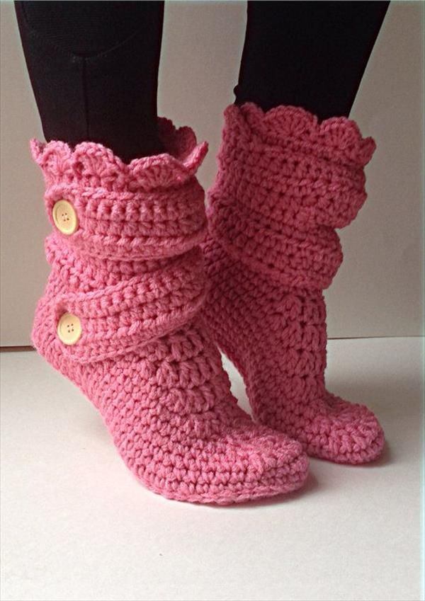 Knight reccomend Crochet adult boot patterns