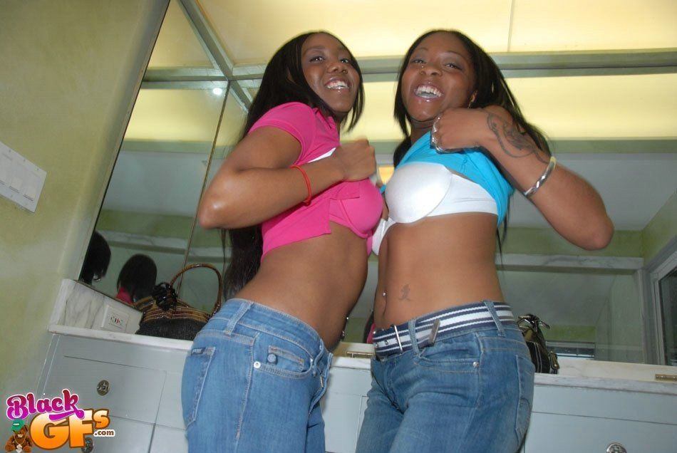 Bad M. F. reccomend Two naked black teen girls