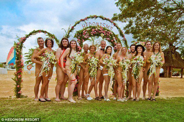Free pictures nudist weddings