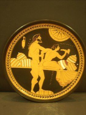 Erotic greek pottery