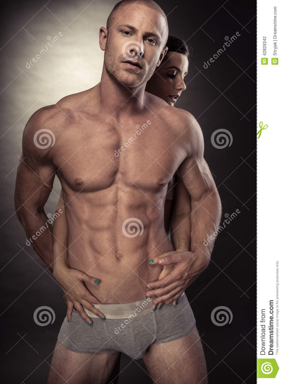 Sexy muscular naked men