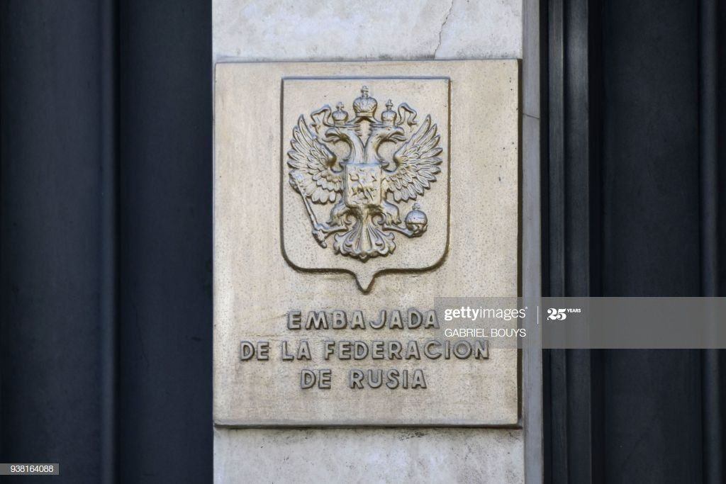 Henchman reccomend In madrid russian embassy