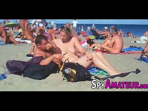 Swinging beach sex