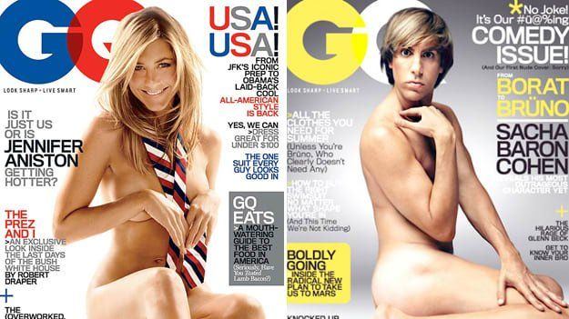 Aniston naked gq cover
