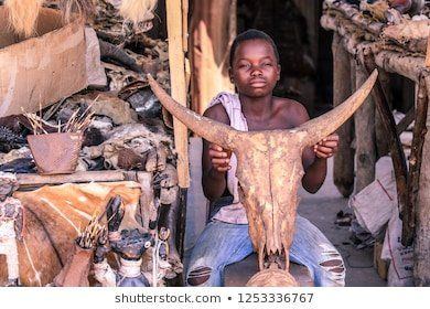 Antelope horn fetish