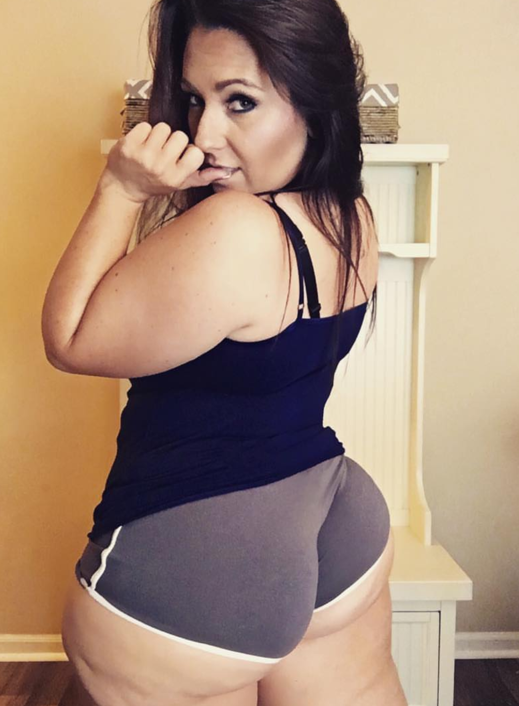 Ass fat latina woman