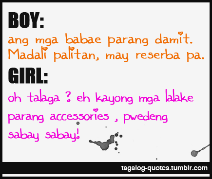 Fight C. reccomend Tumblr tagalog funny quotes