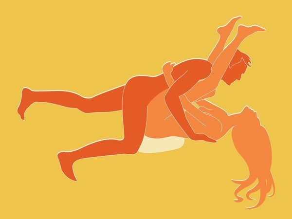 Up and over sex position