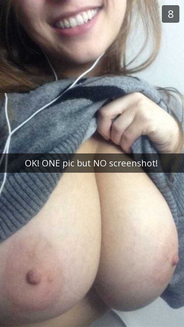 Snapchat boob nudes