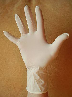 best of Of latex gloves Efect holes medical with
