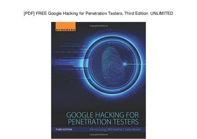 Hacking for penetration testers