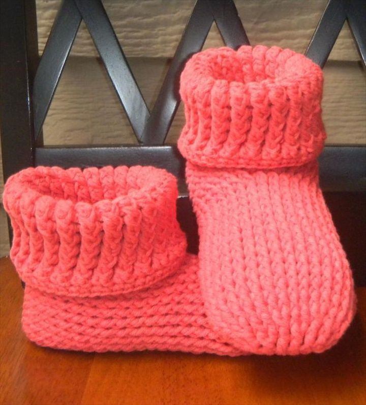 Crochet adult boot patterns