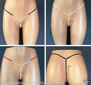 Funnel C. reccomend Crotchless micro string bikini