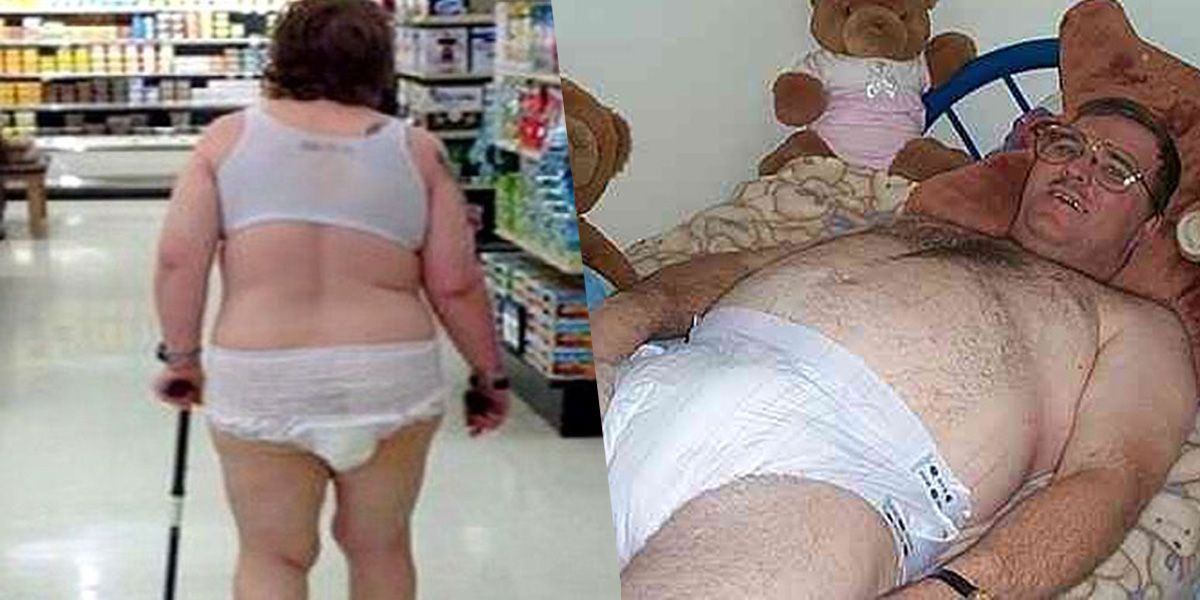 Diaper fetish becomes reality Diaper fetish becomes reality
