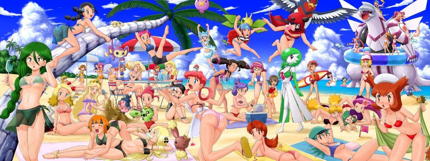 best of Pokemon Nude girls beach
