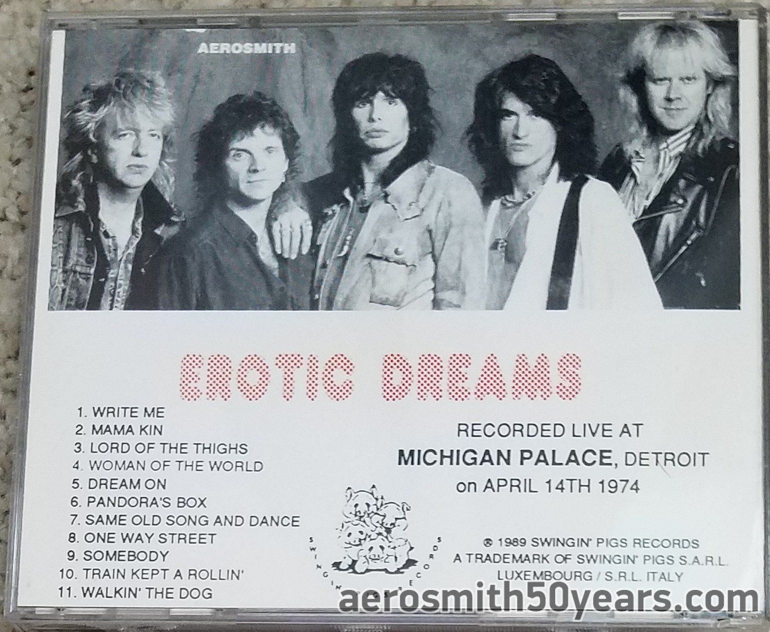 Erotic dreams album cover picture