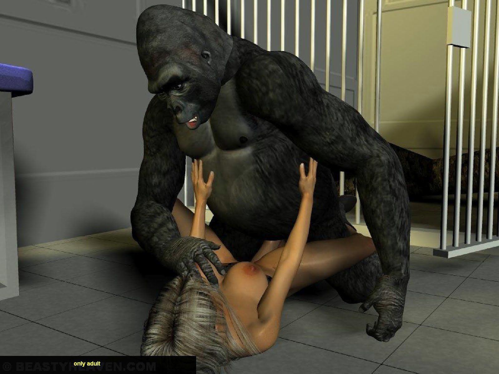 best of Woman naked Gorilla and