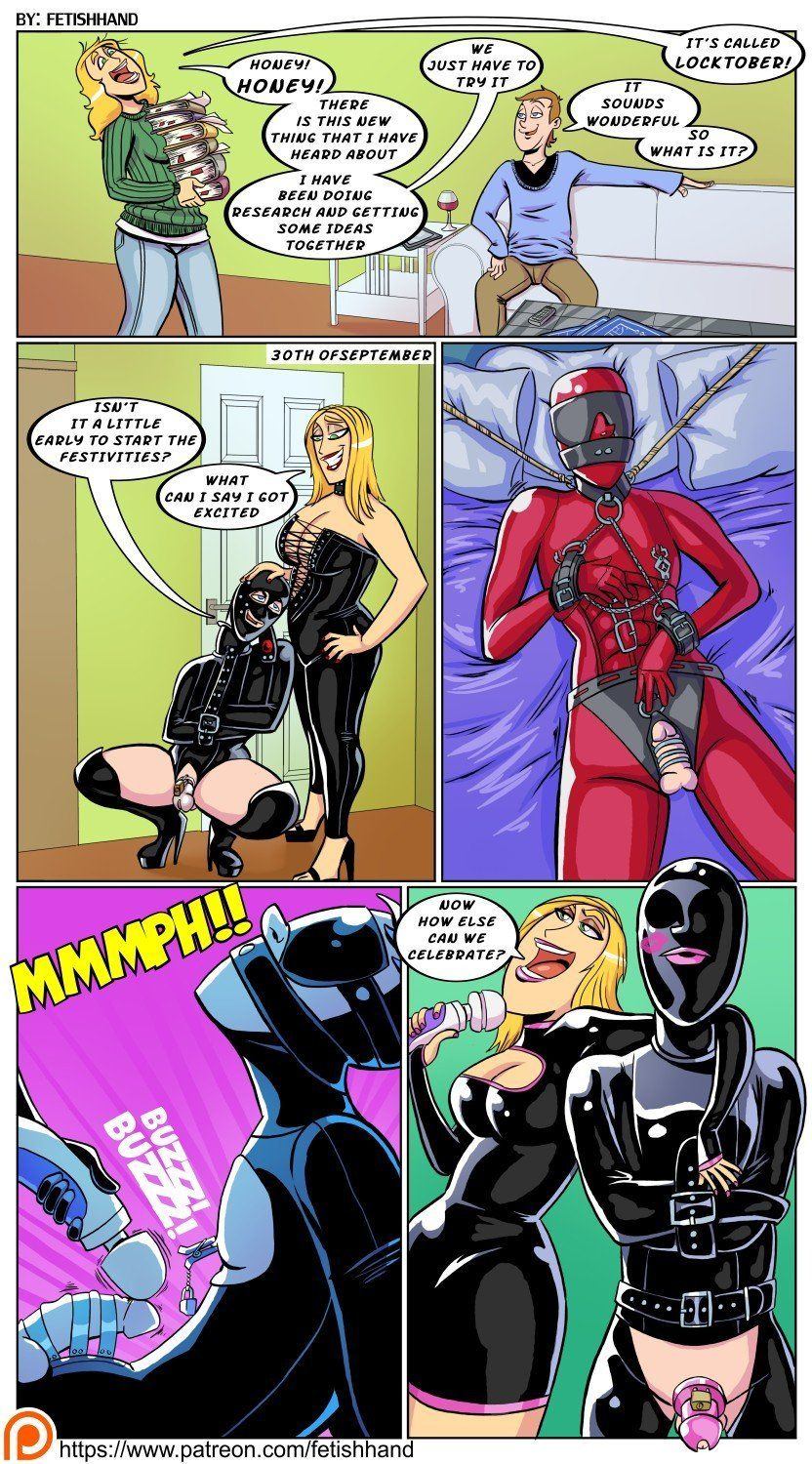 Femdom sissy comics