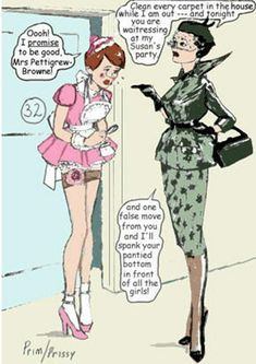 Betty B. reccomend Femdom sissy comics