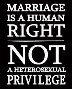 Gay marriage not a civil right