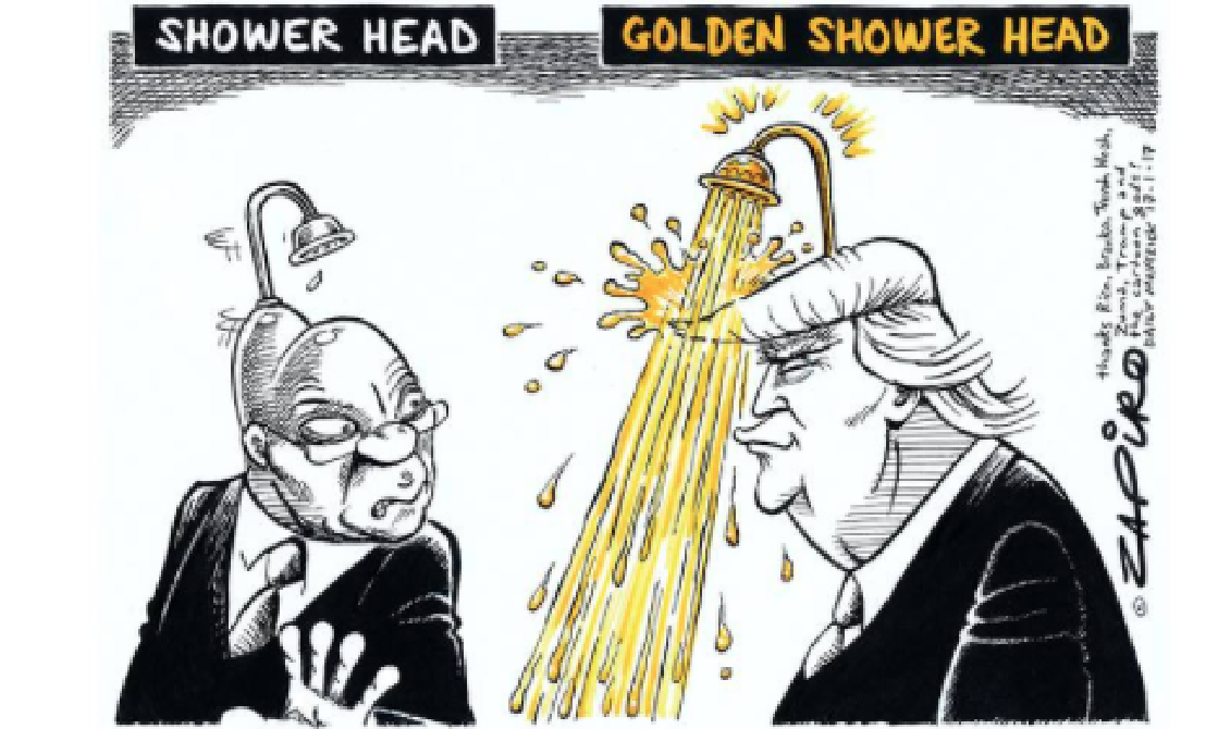 Showboat reccomend Golden showers with thewife