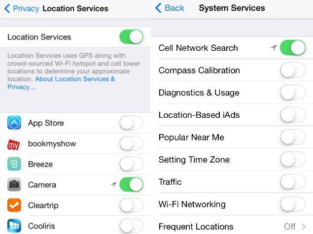 Cinnamon reccomend How to change location services on iphone