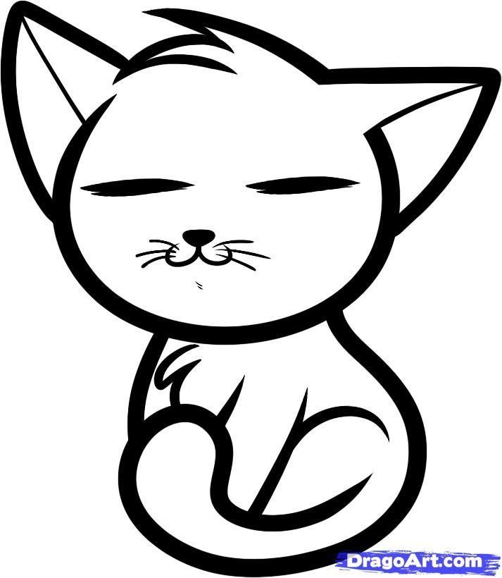 Volt reccomend How to draw anime cats
