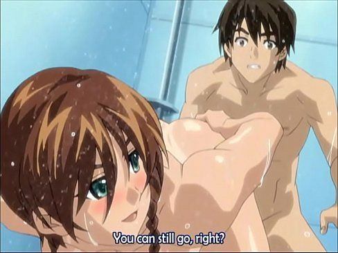 best of In hentai english stuck Milf dub first bath