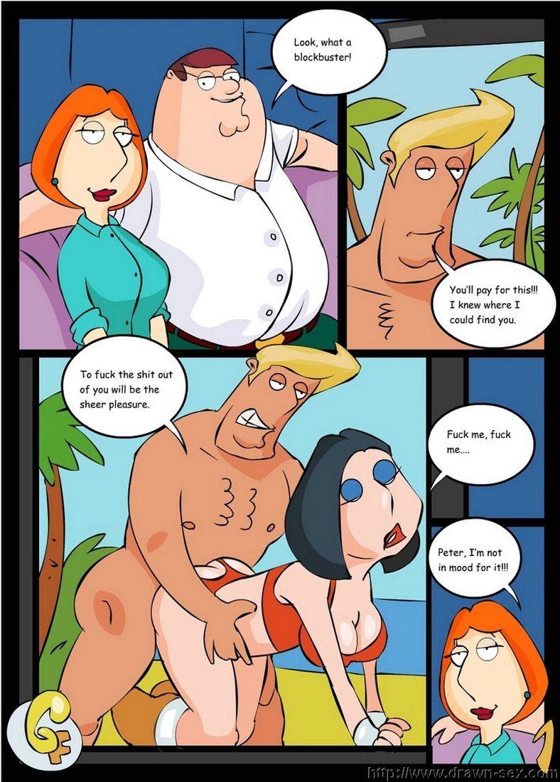 Naked family guy characters having sex comics
