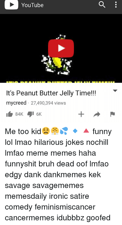 Peanut butter and jelly jokes