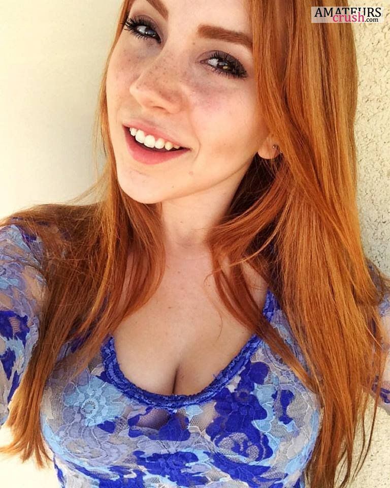 Redhead nature nude naked