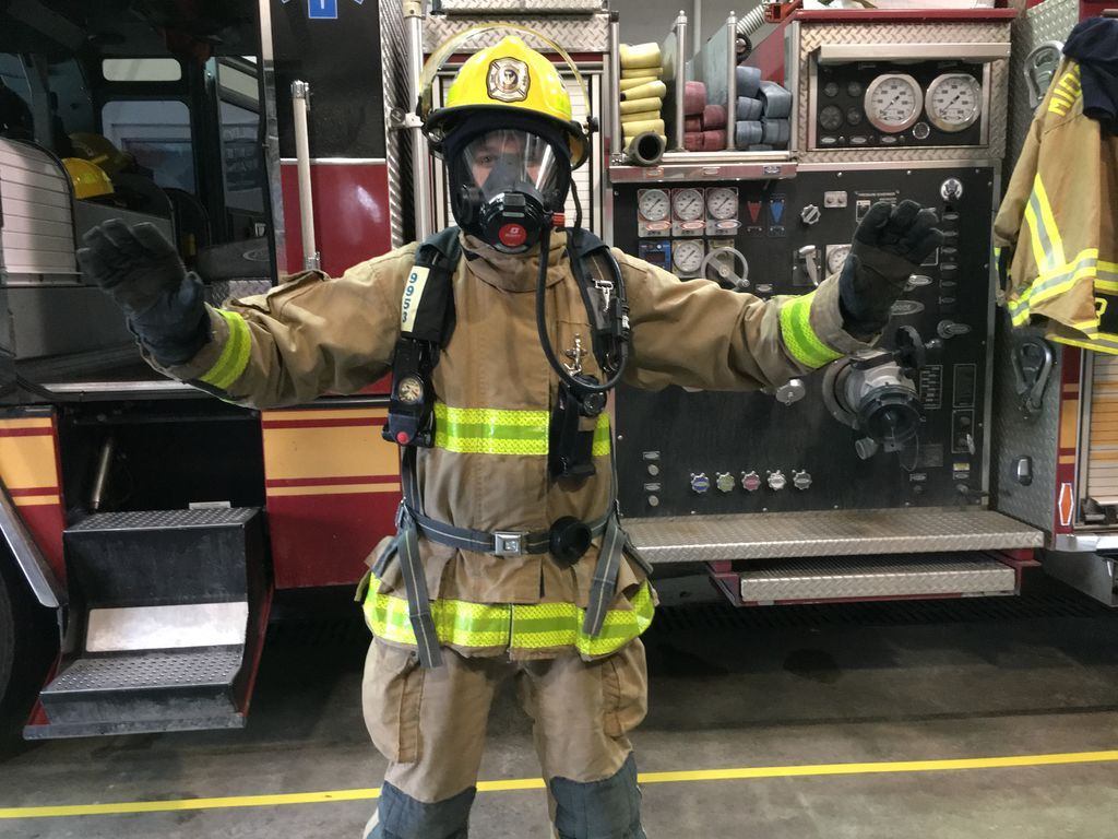 Scba firefighter mask and facial hair