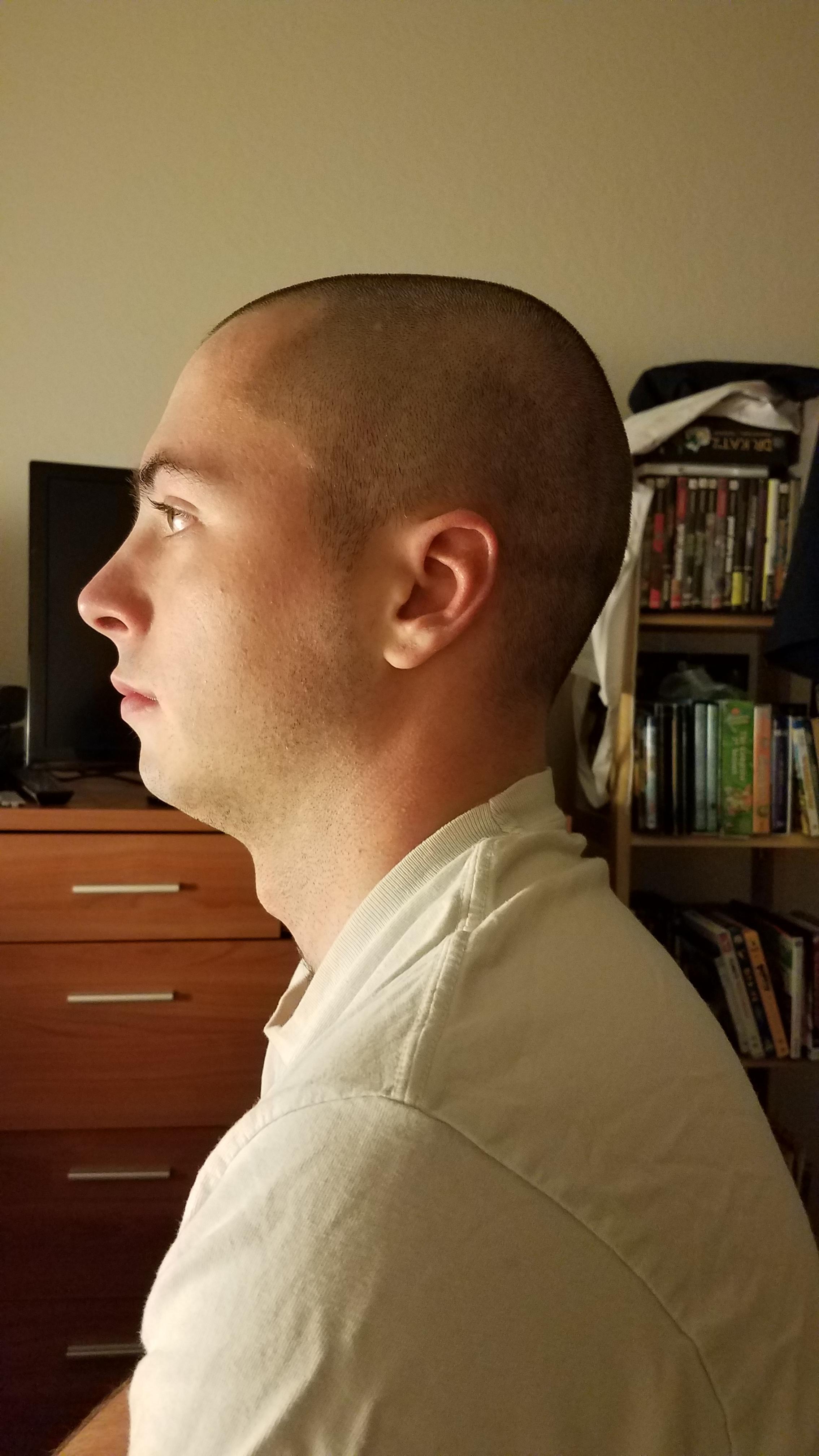 Shaved the fist time