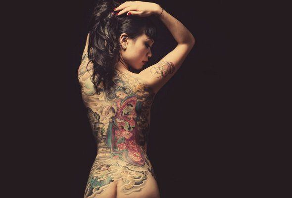 best of Women Tattooed nudes asian