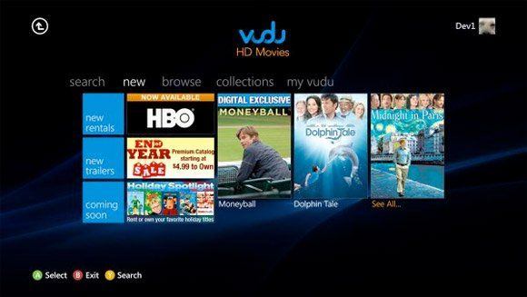 Vicious reccomend Vudu on xbox one