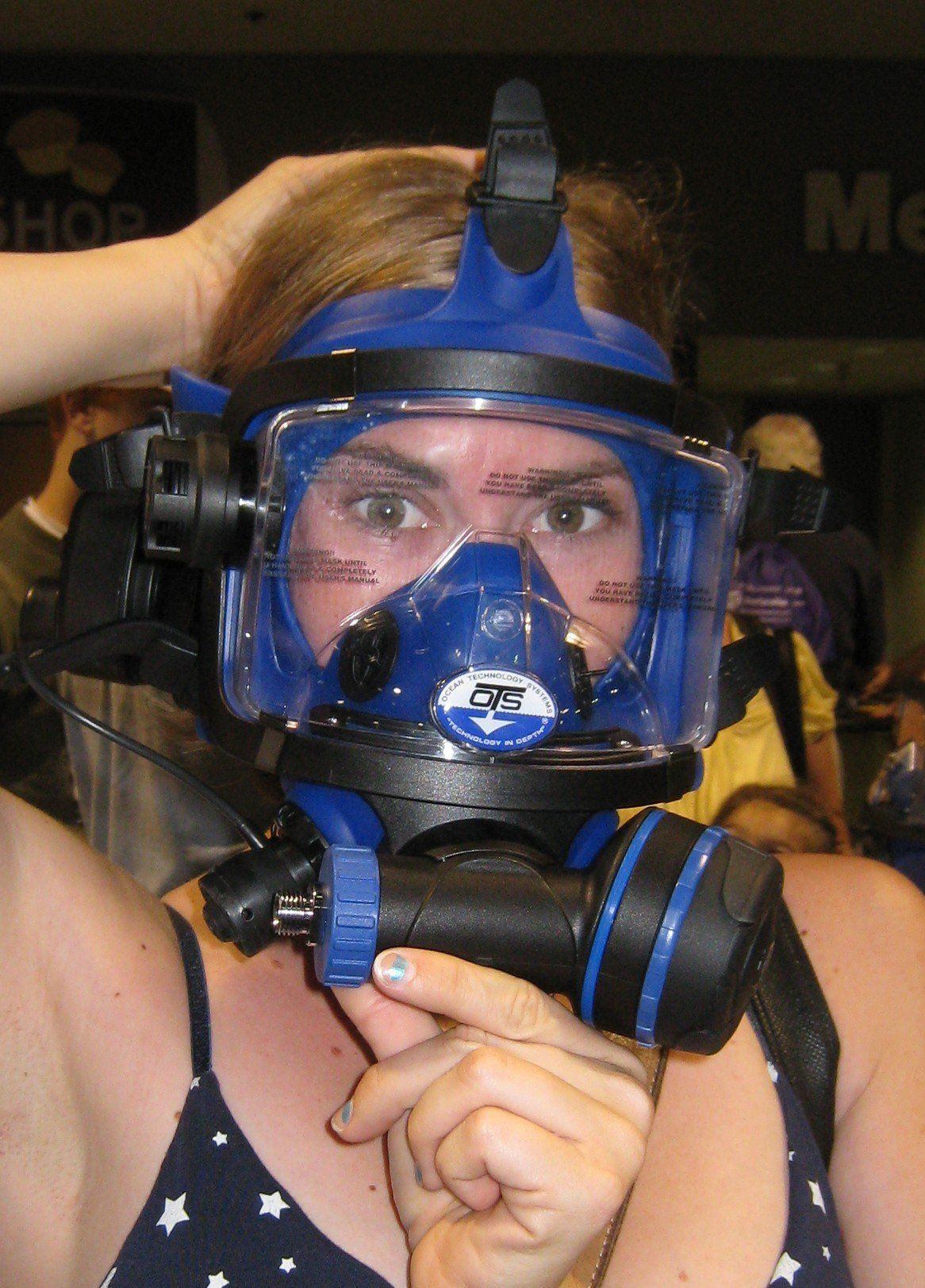 best of Rubber Woman fetish diving gear