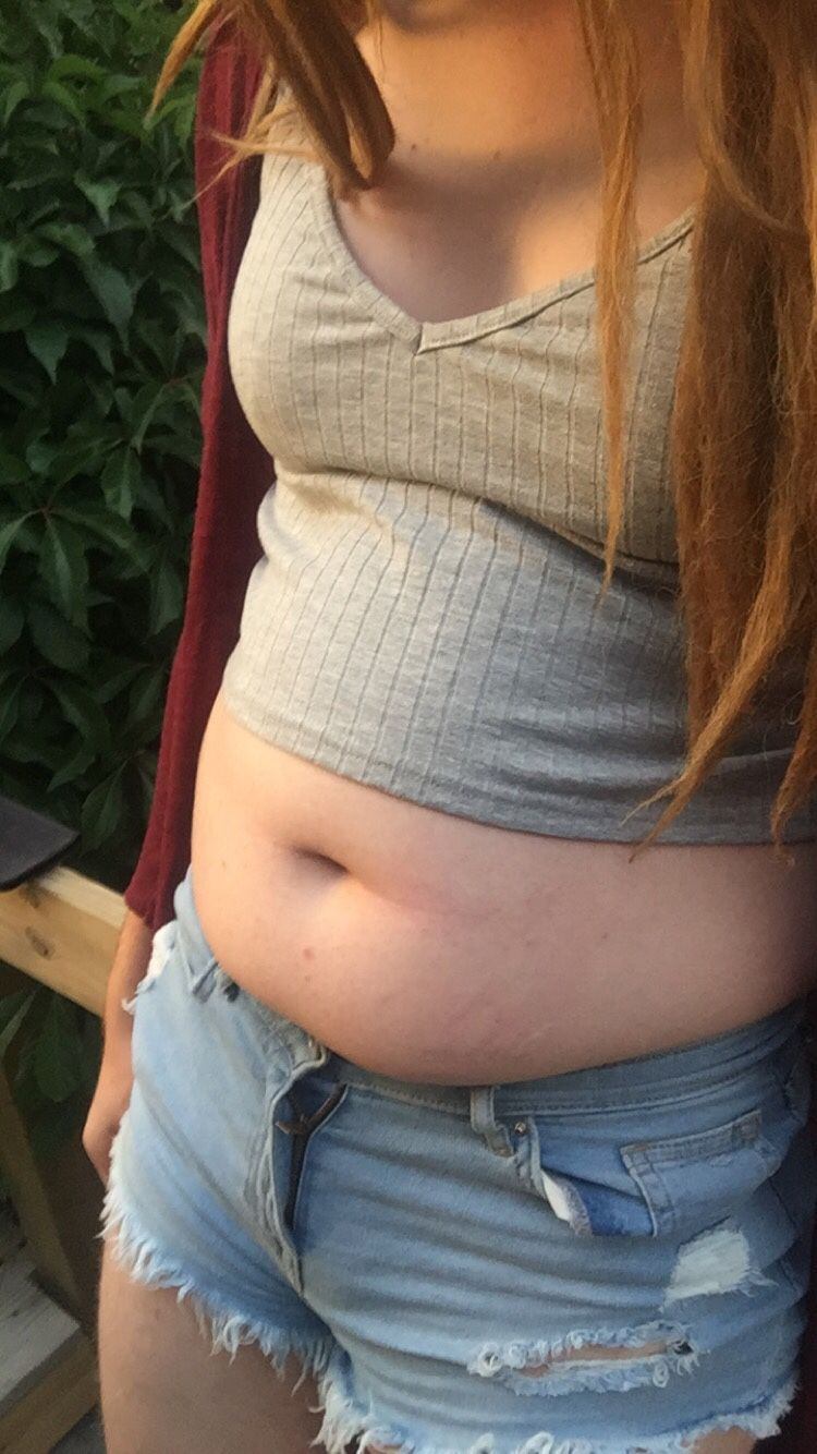 Women sexy chubby belly pics