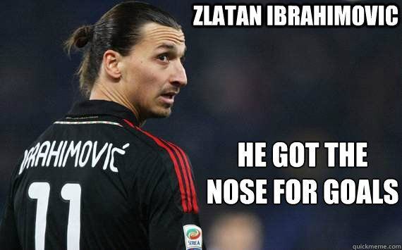 best of Ibrahimovic nose jokes Zlatan